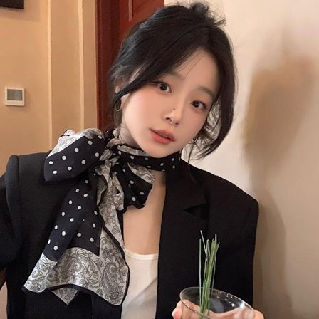 Silkesjal for kvinner n Style Lang og bred allsidig chic Sc A1