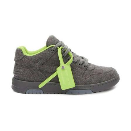 Off White Sneakers Grå, Herre, Størrelse: 42 EU
