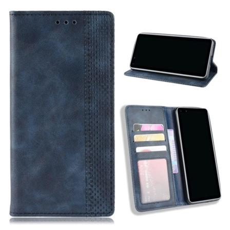 Bofink Vintage Huawei P40 Pro Plus Etui - Blå Blue