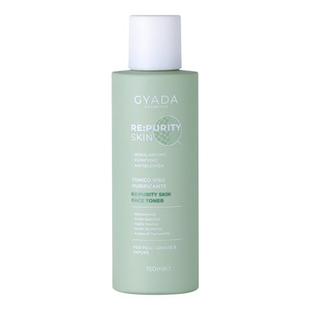 Gyada Cosmetics Re:Purity Skin Face Toner - Tonico Viso Purificante 150ml - Tonico viso