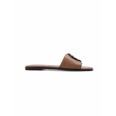 Tory Burch, Sliders Brązowy, Kobieta, Rozmiar: 40 EU