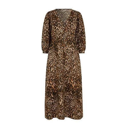 mbyM, Midi Dresses Bruin, Dames, Maat:L