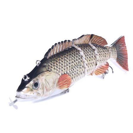 Minnow-kalastusuistin USB ladattava viehe JM201-8 JM201-8