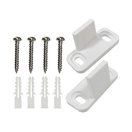 2 st Skjutdörr Botten Golvguider Ladugårdsdörr Guide Golvmonteringsguider