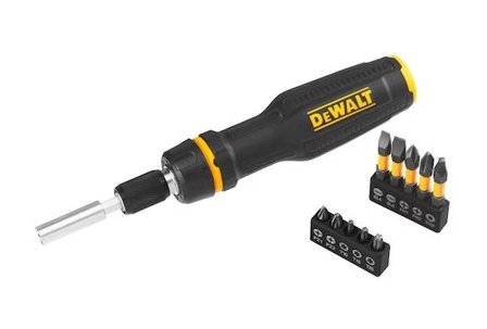 Dewalt DWHT68001 Ruuvitaltta kärkisarjalla 10:llä ruuvauskärjellä, Käsityökalut