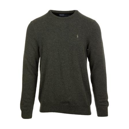 Ralph Lauren, Round-neck Knitwear Grijs, Heren, Maat:S