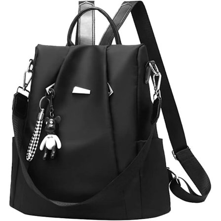 Tyverisikker ryggsekk for kvinner, kan brukes som herreveske eller skulderveske, egnet for alle typer turer og reiser.