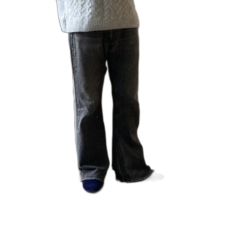 Svart Gråa jeans från Acne Studios