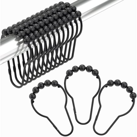 Dekorative bruseforhængskroge i rustfrit stål