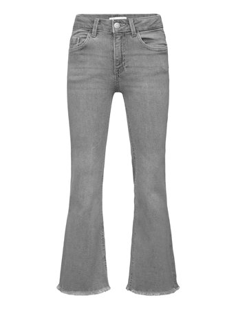 Mango Frayed Low-Rise Skinny Jeans Grå