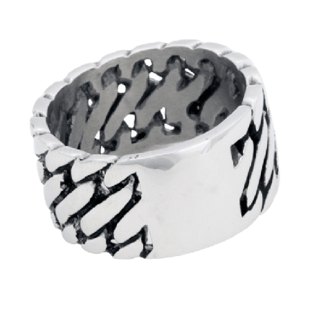 by BILLGREN Collin Ring Steel Accessoarer Herr Silver 22 mm