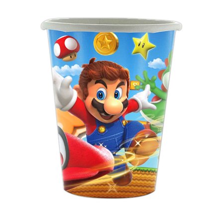 10 st Super Mario Muggar Kalas Tillbehör Födelsedagsdekorationer