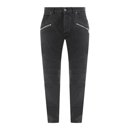 Balmain, Trousers Yh 1Mh 006Db 67 Zwart, Heren, Maat:W33