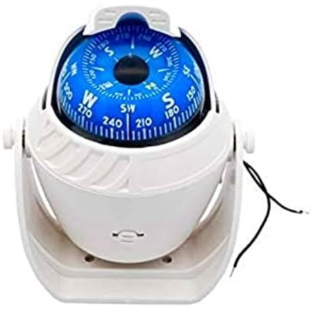 Elektronisk Navigationskompas til Bil Båd Marine Militær LED Re