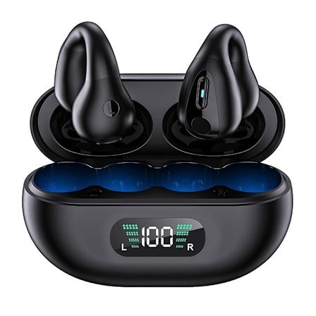 Trådløse ørepropper Bluetooth 5.3 Open Ear ørepropper Sykkel ørepropp Støydempende headset