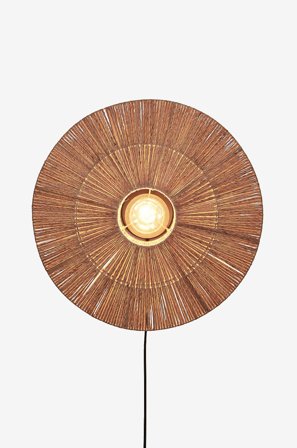 Good&Mojo - Seinäplafondi iso Iguazu - Luonnonväri - Seinävalaisimet - - Homeroom