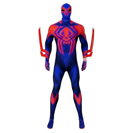 Kids Aldult Spider Man 2099 Cosplay Costume Party Jumpsuit Spider-man: Across The Spider-verse Fancy Dress