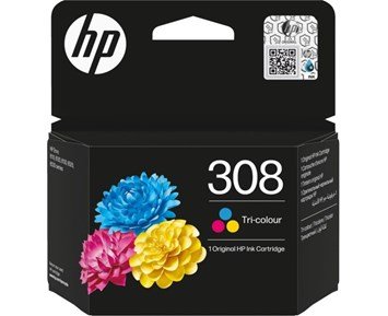 HP-308 Tri-Color-HP blekkpatron 308 Tri-Color-Printing ink, toner & paper-Ukategoriserte produkter