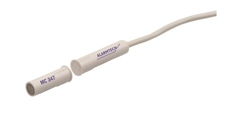 Alarmtech MC 347-5 Magnetkontakt 2 åpne kontakter, innebygd 5 m kabel, Alarm & sikkerhet