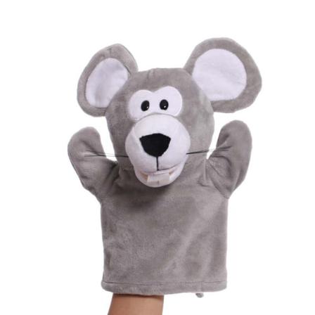 (mus) Djur Handdocka Plyschleksaker Berättande Doll