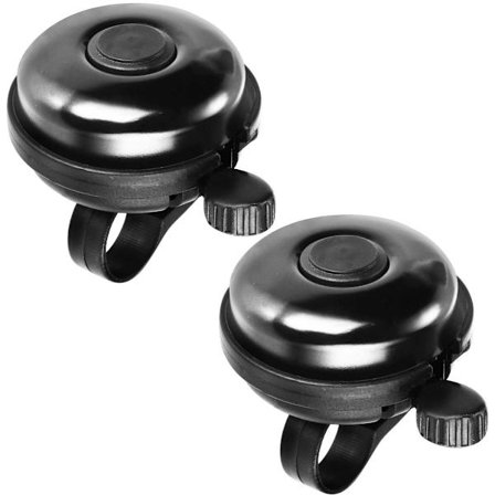 Sykkelbjelle, Klassiske sykkelbjeller, Høy, klar og distinkt lyd, svart