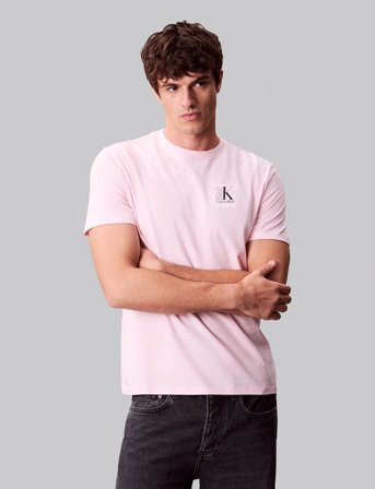 Calvin Klein Ss 30S Eu Sp Ck Abstract Graphic - White - XXL