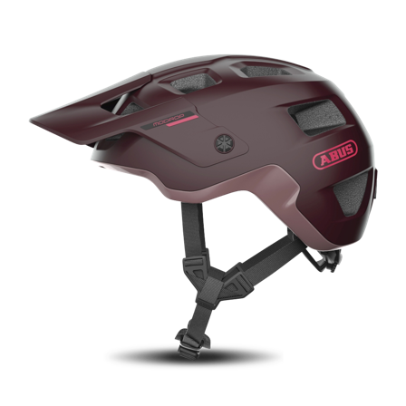 ABUS MoDrop MTB-hjälm Vildbärsröd S