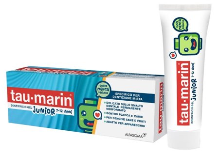 Taumarin Dentifricio Gel Junior 7-12 Anni 50ml