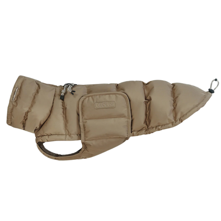 Cloud7 Alaska Winter Coat Dachshund size 3-5 Sandy Brown