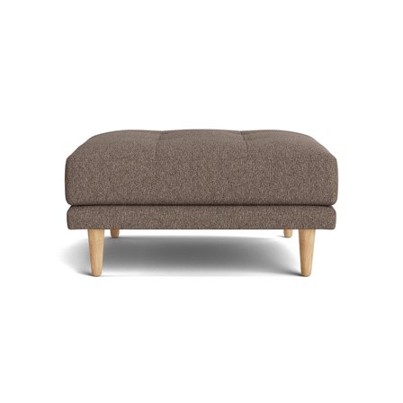 Cali Puf Hygge Brun 81x71x40cm - Funktionel & Elegant - Kan bruges som hvileplads eller ekstra siddeplads - Afslappende farve til hjemmet