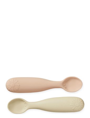 Cam Cam Copenhagen Flower Spoons, 2 Pack - Pink - ONE SIZE