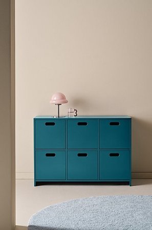 Jotex - Kinderkommode Dunkelblau - MONTI - Kaufe Kinderschränke und -regale bei Jotex