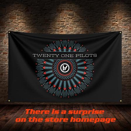 3 x 5 FT T-Twenty Ones Flag Banner Musikplakat Eventyr Tapet Baggrund Havefest Banner Værelse Garage Stue Dekoration ZZZ1313 150 x 240cm