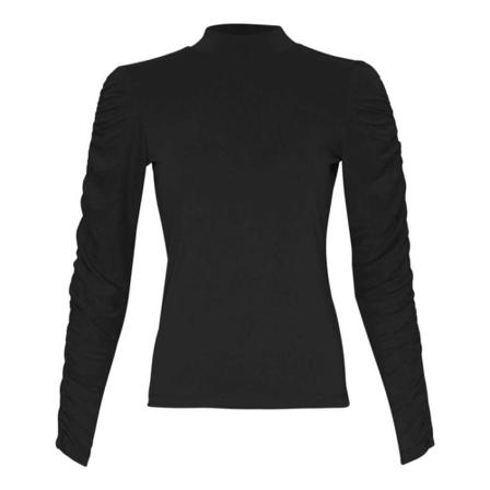Moss Copenhagen Mschmoselle top black antraciet , Grijs , Dames , Maat: S