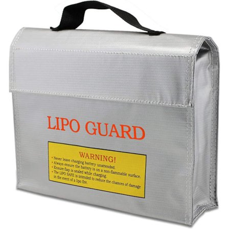 Sikkerhedstaske, brandsikker eksplosionsbeskyttelse, LiPo batteri, brandsikker taske, til opladning og opbevaring