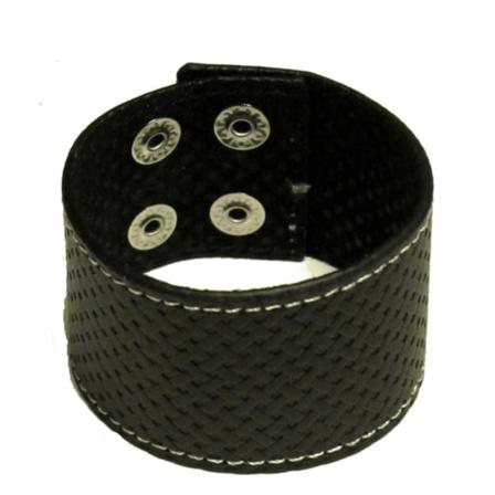 læderarmbånd - Stilfuldt Black