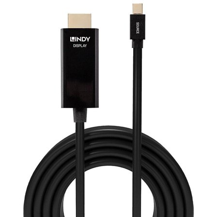 Lindy adapterkabel - DisplayPort / HDMI - 2 m