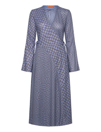 STINE GOYA 2245 Dry Jersey, Long Sleeve Wrap T - Blue - S