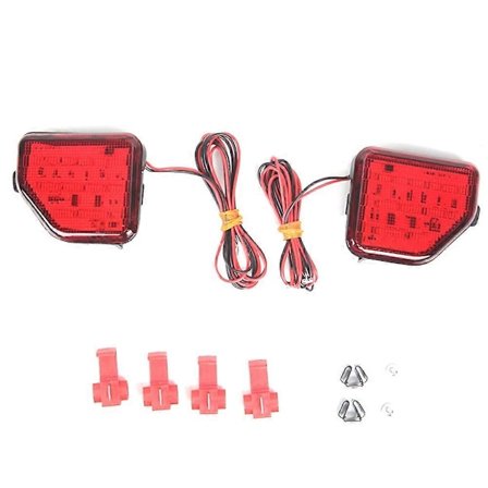 Bil Bakre Støtfanger Tåkelys Bakre Tåkelykt for Jeep Wrangler JL 2018-2023