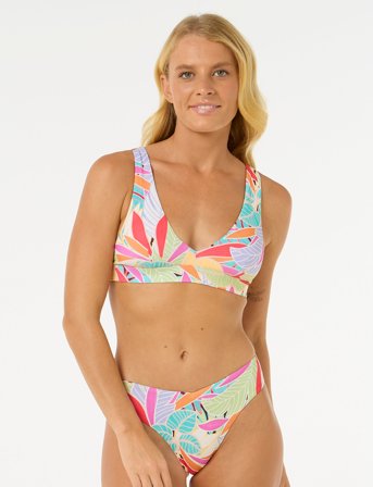 Rip Curl Cala Vadella Halter - Pink - XL