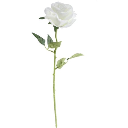 1 kpl valkoinen keinonahka ruusu kukka ruusu hääjuhla