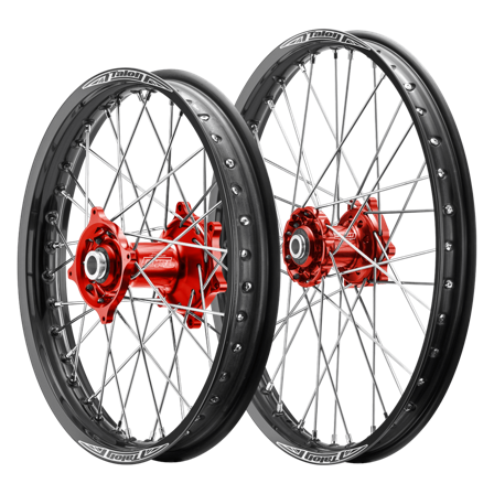 Komplettradsatz Talon Pro Billet Rot-Schwarz - Gas Gas EC 300 2023-2026