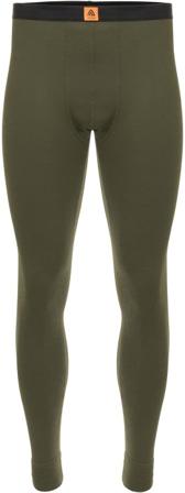 Aclima - WoolTerry Longs kerrastohousut - Olive Night- Kerrastohousut - Miesten