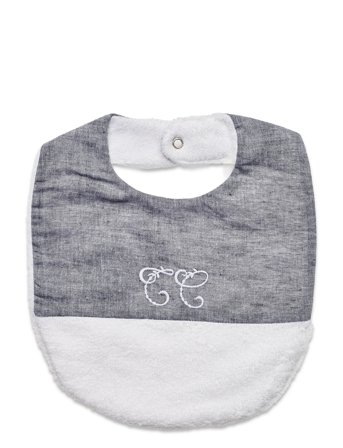 Tartine et Chocolat Feuilage Bib S2 - Blue - ONE SIZE