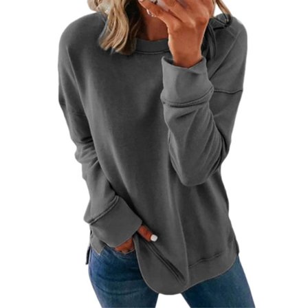 Naisten 2022 syksy talvi huppari paksu collegepaita naisten topit löysä rento pyöreä