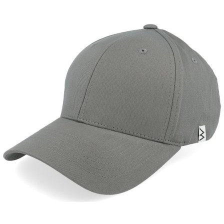 Wei - Grå adjustable Keps - Wanda Grey High Crown Adjustable @ Hatstore