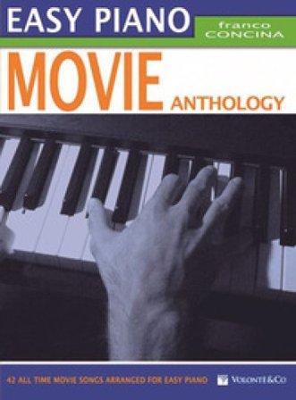 Easy piano movie anthology Franco Concina