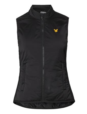 The Amber Gilet Vests Padded Vests Svart Lyle & Scott Sport*Betinget Tilbud