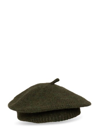 Striped Beret Khaki Mango
