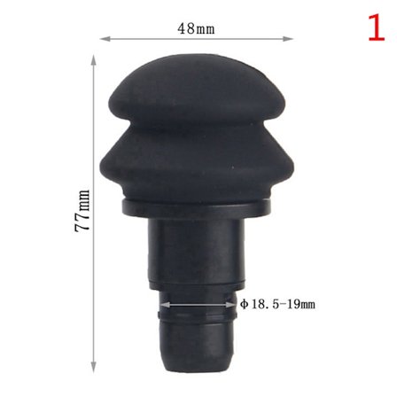 Universal Fascia Massagehuvud Body Relaxation Massager Byt ut